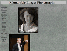 Tablet Screenshot of memorableimagesphotography.com